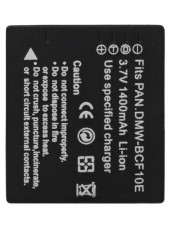 Аккумулятор DMW-BCF10E для фотоаппарата Panasonic Lumix DMC-F, 3.7В, 1400мАч Аккумулятор DMW-BCF10E для фотоаппарата Panasonic Lumix DMC-F, 3.7В, 1400мАч