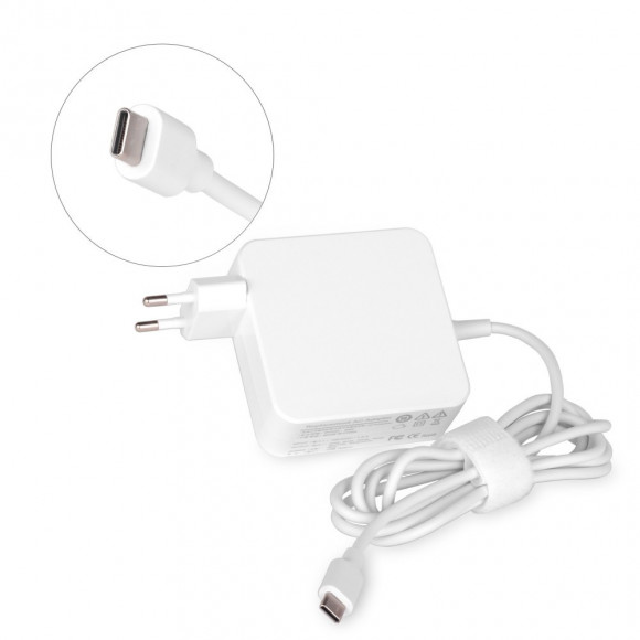 Зарядка (блок питания) для ноутбуков Xiaomi Mi Notebook Air 12, 20V 3.25A 65W, штекер Type-C