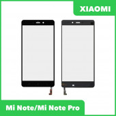 Сенсорное стекло (тачскрин) для Xiaomi Mi Note, Mi Note Pro, черный