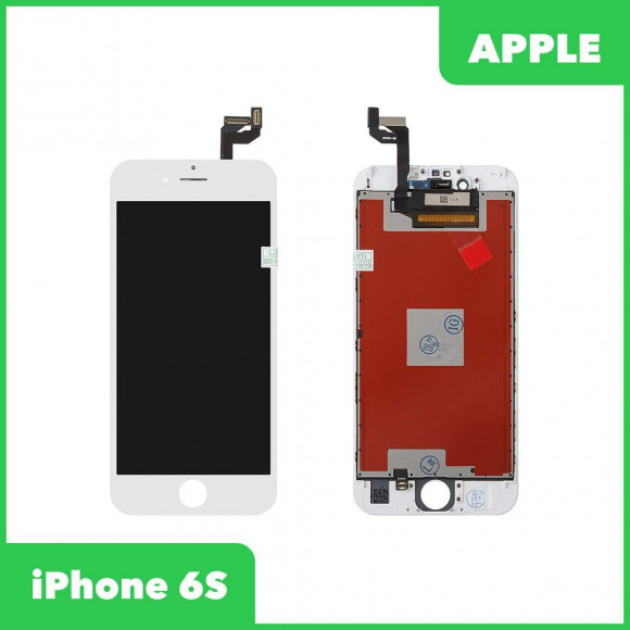 LCD дисплей для Apple iPhone 6S в сборе с тачскрином TF, белый (AAA)