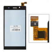 Сенсорное стекло (тачскрин) для Highscreen Thor, черный Сенсорное стекло (тачскрин) для Highscreen Thor, черный