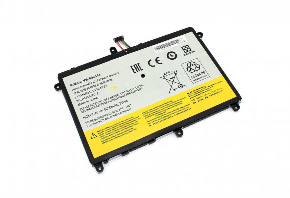 Аккумулятор (батарея) для ноутбука Lenovo Yoga 2 11 (L13M4P21) 7.4V 4250mAh OEM