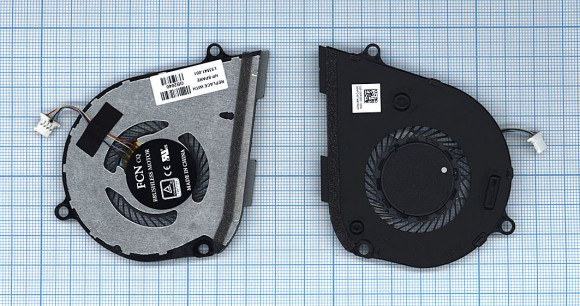 Вентилятор (кулер) для ноутбука HP ENVY X360, 15-DS, 15-DR, CPU, 4-pin