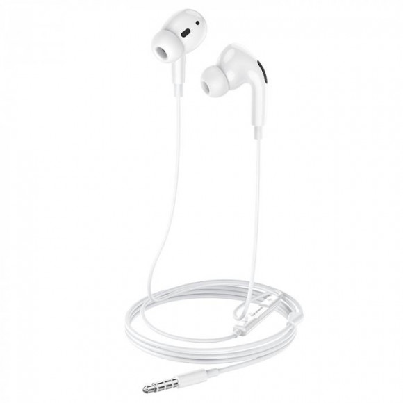 Наушники BOROFONE BM30 Pro Original series с микрофоном, mini jack 3.5mm, белый