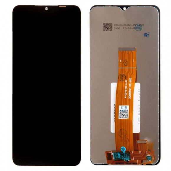 Дисплей в сборе с тачскрином для Samsung Galaxy A127 A12S Incell, черный