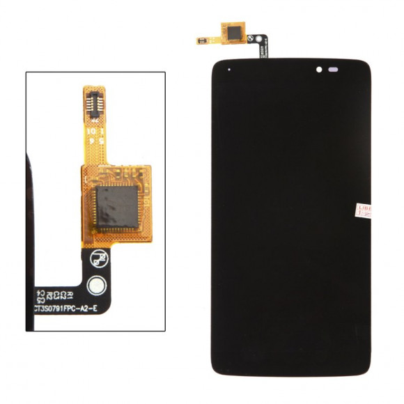 LCD дисплей для Alcatel OT6045 в сборе с тачскрином (черный)