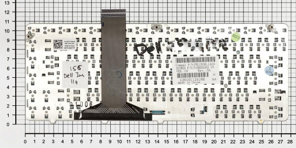 Клавиатура для ноутбука Dell Inspiron 11z 1110, черная Клавиатура для ноутбука Dell Inspiron 11z 1110, черная