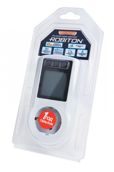 Ваттметр Robiton PM-2 white BL1