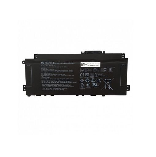 Аккумулятор (батарея) для ноутбука HP Pavilion 13-bb, 14-dk, 14-dv (PP03XL, HSTNN-DB9X), 43.3Wh, 3560мАч, 11.55В