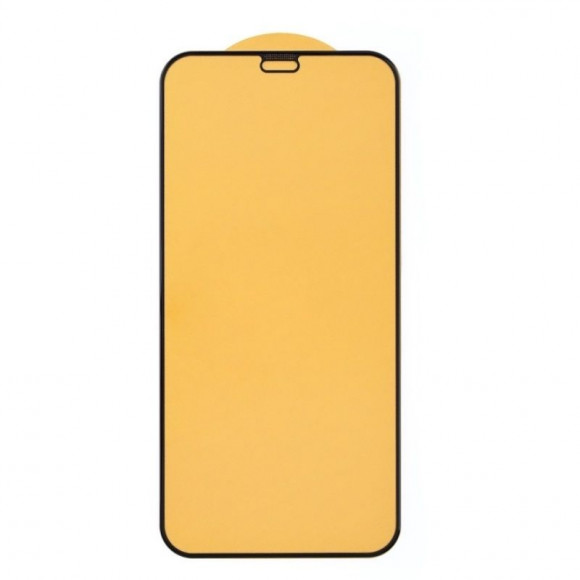 Защитное стекло 6D для Apple iPhone 12 Mini, черный (Vixion) (тех. пак.)