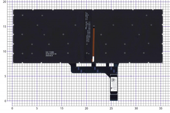Клавиатура для ноутбука MSI Alpha 15 A4DE(MS-16UK) черная