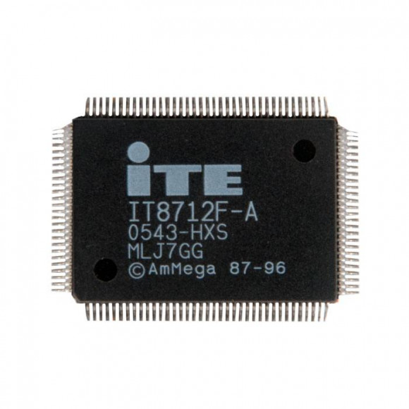 Мультиконтроллер ITE IT8712F-A HXS PQFP128 с разбора