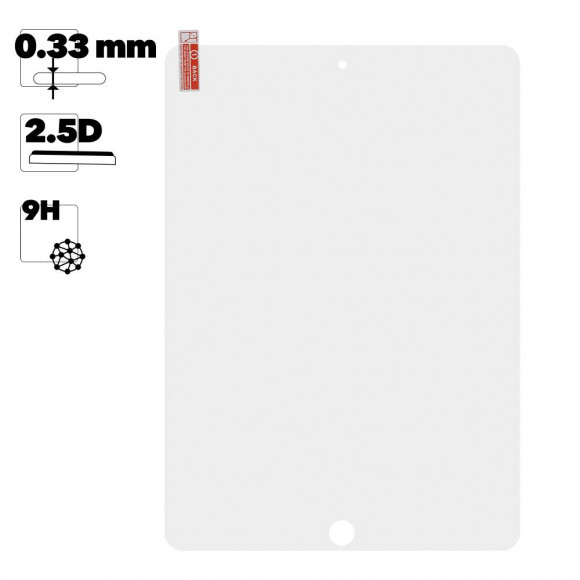 Защитное стекло LP для iPad 5 (2017) (A1822, A1823) Tempered Glass 2.5D 0, 33 мм, 9H (ударопрочное)