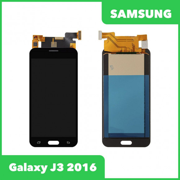 LCD дисплей для Samsung Galaxy J3 2016 SM-J320 в сборе, TFT Slim Metal (черный)