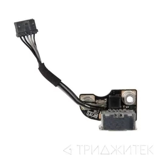 Разъем питания MagSafe со шлейфом для ноутбука Apple MacBook Pro 13 15 A1278, A1286 Mid 2009 - Mid 2012