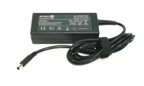 Блок питания (зарядное) Amperin AI-DL65C для ноутбука Dell 19.5В, 3.34A, 4.5х3.0мм(0.6)