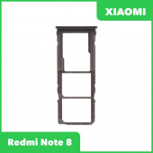 Держатель (лоток) SIM-карты для Xiaomi Redmi Note 8, синий Держатель (лоток) SIM-карты для Xiaomi Redmi Note 8, синий