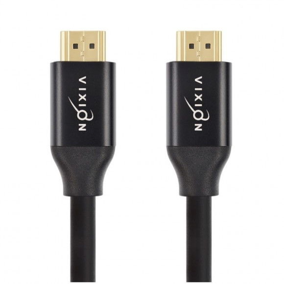 Кабель Vixion CAB72 HDMI 2.0 Ultra HD 2160P, 4K@60 Hz, 18Gbps, 2 м, черный