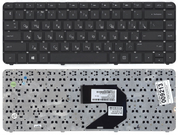 Клавиатура для ноутбука HP Pavilion G4-2000, черная без рамки Клавиатура для ноутбука HP Pavilion G4-2000, черная без рамки