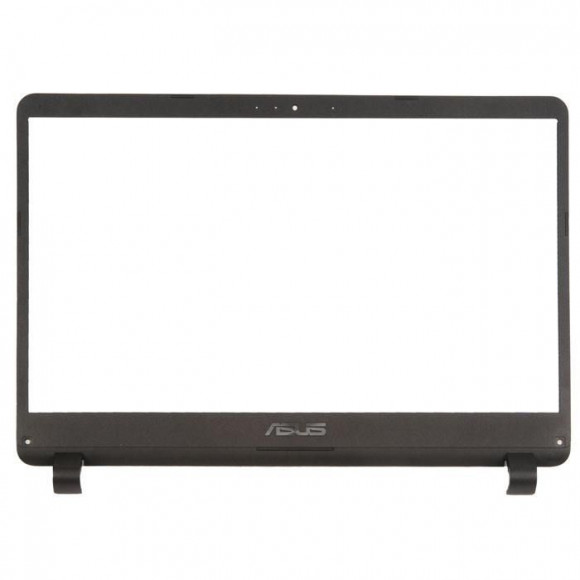 Рамка экрана (рамка крышки матрицы, LCD Bezel) для ноутбука Asus X507UA, X507UF, X507UB, X507LA, X507MA черная, пластиковая. С разбора.