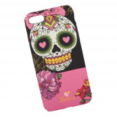 Защитная крышка для Apple iPhone 8, 7 "KUtiS" Skull BK-8 Los Muertos Chica (черная с розовым) Защитная крышка для Apple iPhone 8, 7 "KUtiS" Skull BK-8 Los Muertos Chica (черная с розовым)