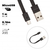 USB кабель Remax Tengy Series Cable RC-062m MicroUSB, черный USB кабель Remax Tengy Series Cable RC-062m MicroUSB, черный