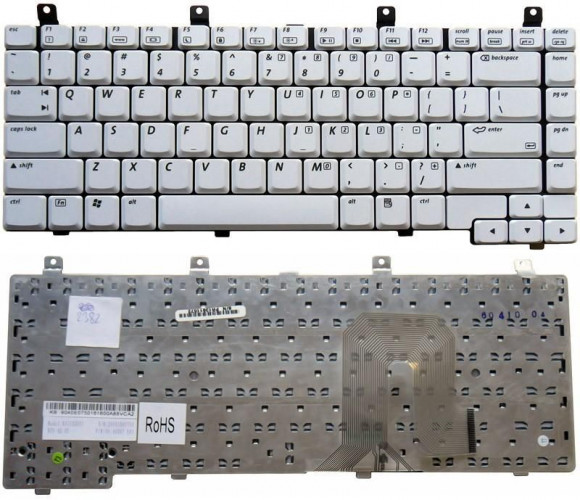 Клавиатура для ноутбука HP Pavilion DV4000, DV4100, DV4200, DV4300, DV4400, белая