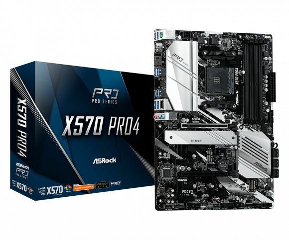 Материнская плата Asrock X570 PRO4, AM4, AMD X570, ATX, BOX