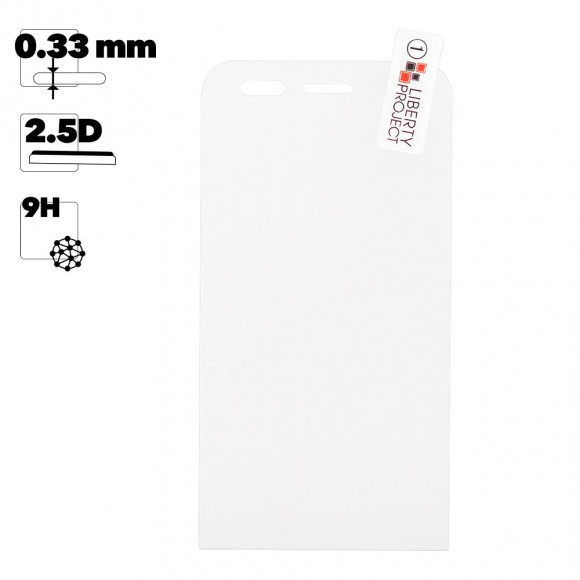 Защитное стекло "LP" для Asus ZenFone Go (ZB452KG) Tempered Glass 0.33 мм, 2.5D, 9H (ударопрочное)