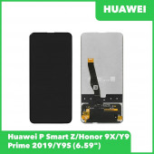 LCD Дисплей для Huawei P Smart Z, Honor 9X с тачскрином (оригинальная матрица), черный