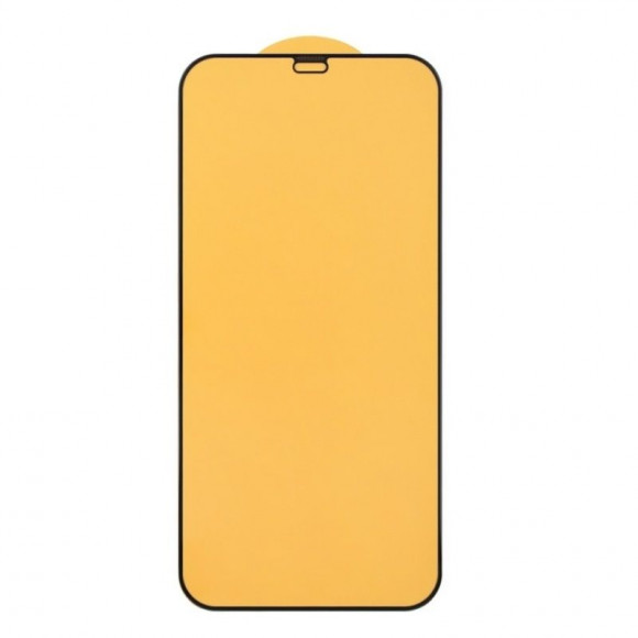 Защитное стекло 6D для Apple iPhone 12 Pro Max, черный (Vixion) (тех. пак.)