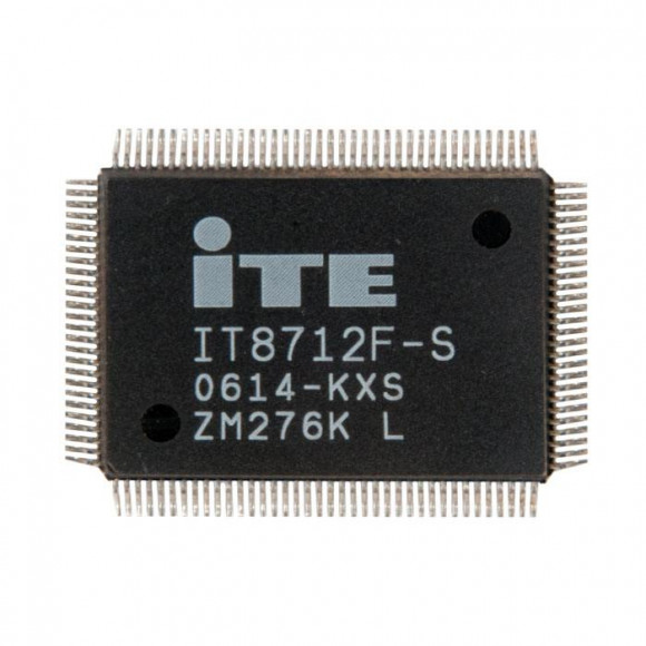 Мультиконтроллер ITE IT8712F-S KXS PQFP128 с разбора