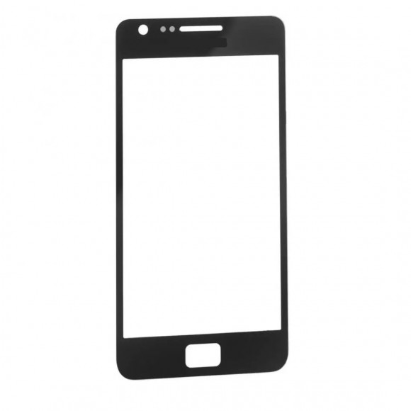 Стекло Samsung i9105, i9100 (черный)