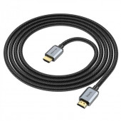 Кабель HDMI HOCO US03 HDTV 2.0 Male to Male 4K HD data cable(L=2M), черный Кабель HDMI HOCO US03 HDTV 2.0 Male to Male 4K HD data cable(L=2M), черный