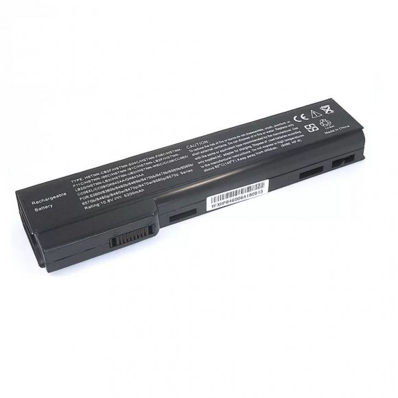 Аккумулятор (батарея) для ноутбука HP Compaq 6360b, 6460b, 6465b, 6560b, 6565b, 6570b (HSTNN-LB2H), 4900мАч, 10.8V