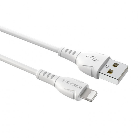 Кабель BOROFONE (BX51) Triumph Type-C to Lightning (1м) (белый)