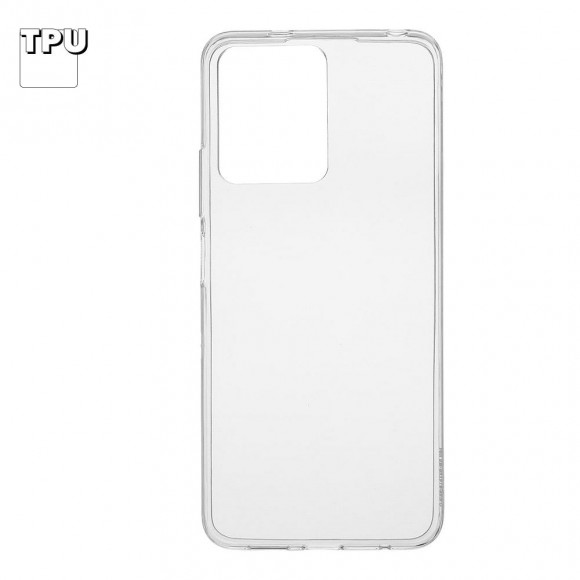 Силиконовый чехол "LP" для Xiaomi Redmi Note 12 4G TPU (прозрачный) европакет