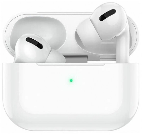 Наушники HOCO EW04 Plus беспроводные с док станцией TWS, Bluetooth 5.1, белый