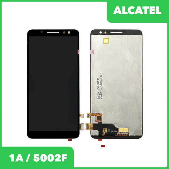 LCD дисплей для Alcatel 1A (5002F) в сборе с тачскрином, Premium Quality, черный