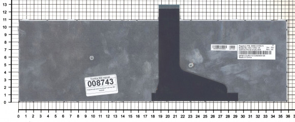 Клавиатура для ноутбука Toshiba S50-A, черная вертикальный Enter Клавиатура для ноутбука Toshiba S50-A, черная вертикальный Enter