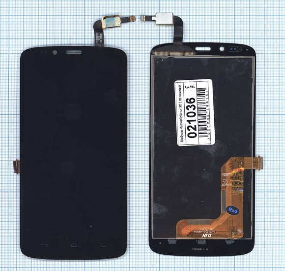 Модуль (матрица + тачскрин) для Huawei Honor 3C Lite (D2Holly-U19), черный