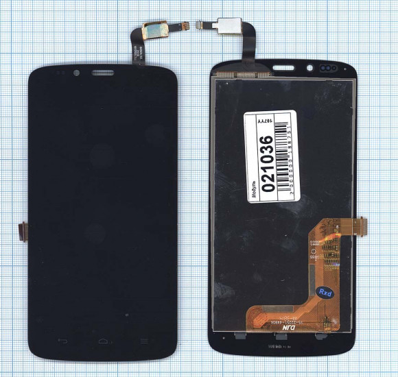 Модуль (матрица + тачскрин) для Huawei Honor 3C Lite (D2Holly-U19), черный