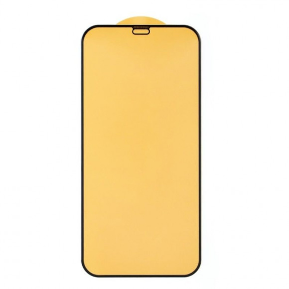 Защитное стекло 6D для Apple iPhone 12, 12 Pro, черный (Vixion) (тех. пак.)