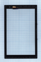 Сенсорное стекло (тачскрин) для Irbis TW46, черное с рамкой, б.у. Сенсорное стекло (тачскрин) для Irbis TW46, черное с рамкой, б.у.