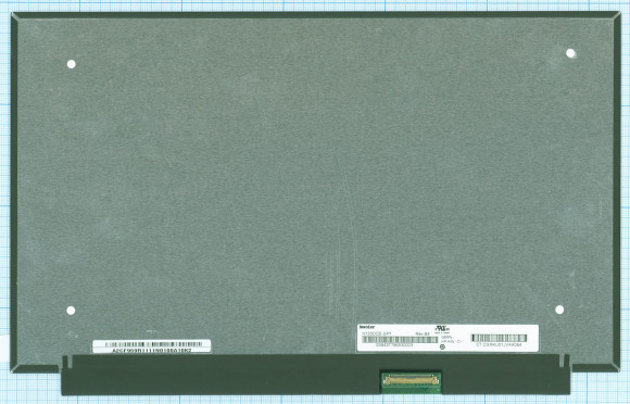 Матрица N133DCE-GP1, 13.3", 3840x2160 (UHD), 40 pin, AAS, Slim (тонкая), глянцевая, без креплений
