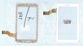 Сенсорное стекло (тачскрин) Ainol AX2, белое Сенсорное стекло (тачскрин) Ainol AX2, белое