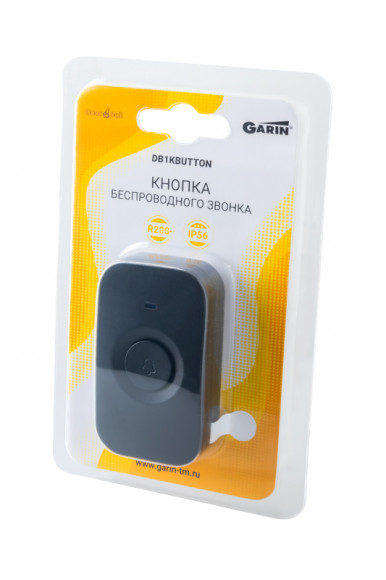 GARIN DoorBell DB1KBUTTON, черный BL1