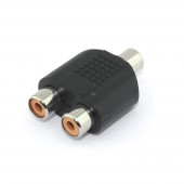 Разетвитель RCA (тюльпан) 1 мама - 2 мама Разетвитель RCA (тюльпан) 1 мама - 2 мама