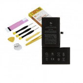 Аккумулятор в наборе ZeepDeep для телефона iPhone Xs +15% повышенной емкости: батарея 3050 mAh, набор инструментов, монтажные стикеры, прокладка диспл