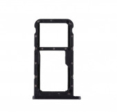 Держатель (лоток) SIM-карты для Huawei P20 Lite, черный
